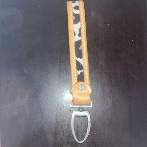 Jon Hart leopard keychain